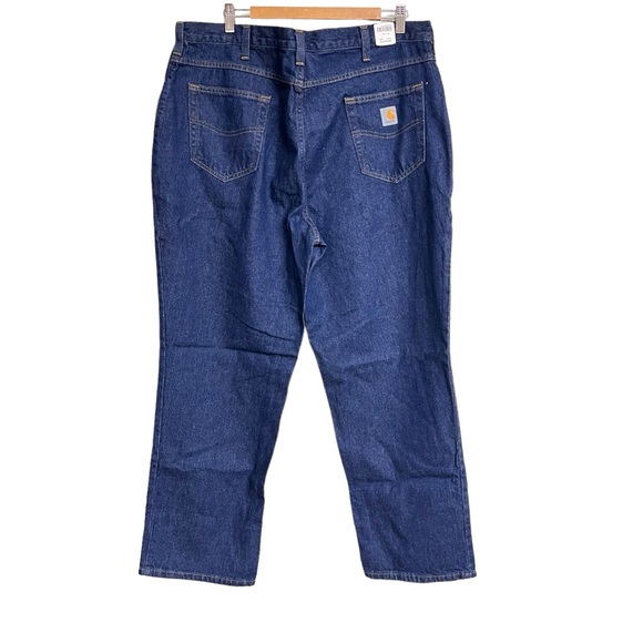 New Mens Carhartt Work Denim Jeans - Picture 4 of 8